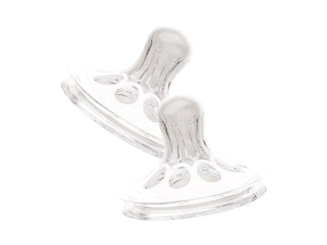 Сменные силиконовые соски для бутылочек Natural 2 шт. 6 мес+. Roxy kids Сменные силиконовые соски для бутылочек Natural 2 шт. 6 мес+. Roxy kids