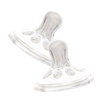 Сменные силиконовые соски для бутылочек  Natural 2 шт. 3 мес+. Roxy kids