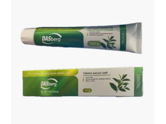 Dasberg зубная паста природный зелёный чай 110 гр. Dasberg зубная паста природный зелёный чай 110 гр.