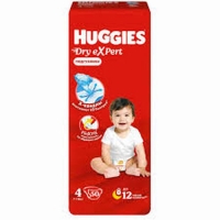 Подгузники Huggies Dry expert (4) (7-18 кг) 50 шт