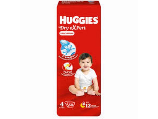 Подгузники Huggies Dry expert (4) (7-18 кг) 50 шт