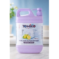Tomiko гель для мытья посуды свежий лимон 1.5 л.