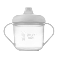 Кружка-поильник с носиком, цвет серый . Roxy kids Кружка-поильник с носиком, цвет серый . Roxy kids