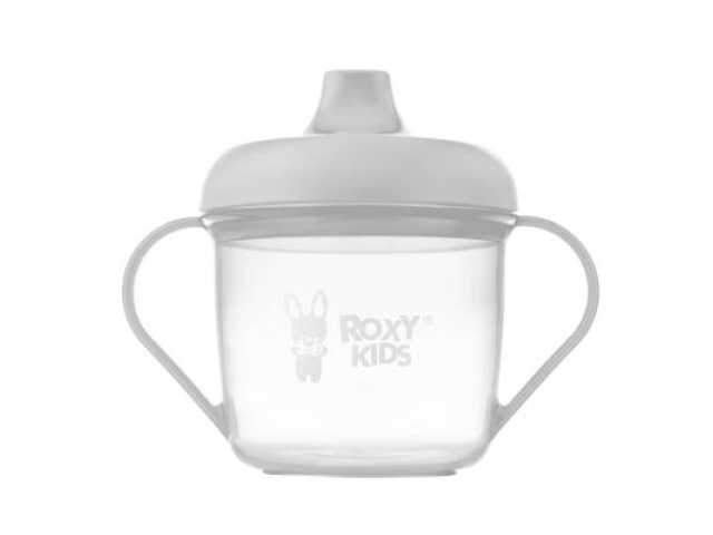 Кружка-поильник с носиком, цвет серый. Roxy kids Кружка-поильник с носиком, цвет серый. Roxy kids