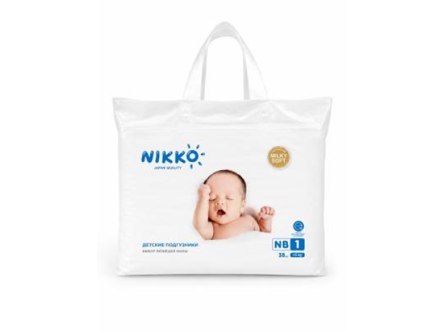 Nikko подгузники NB 38 (до 5 кг) Nikko подгузники NB 38 (до 5 кг)