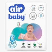 Подгузники Air Baby Standart S 3-6 кг. 24 шт