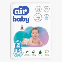Подгузники Air Baby Jumbo S 3-6 кг. 76 шт.