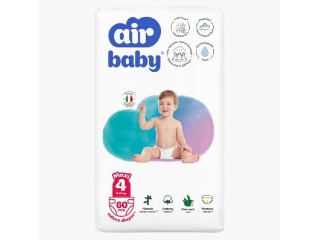 Подгузники Air Baby Jumbo L 8-14 кг. 60 шт. Подгузники Air Baby Jumbo L 8-14 кг. 60 шт.