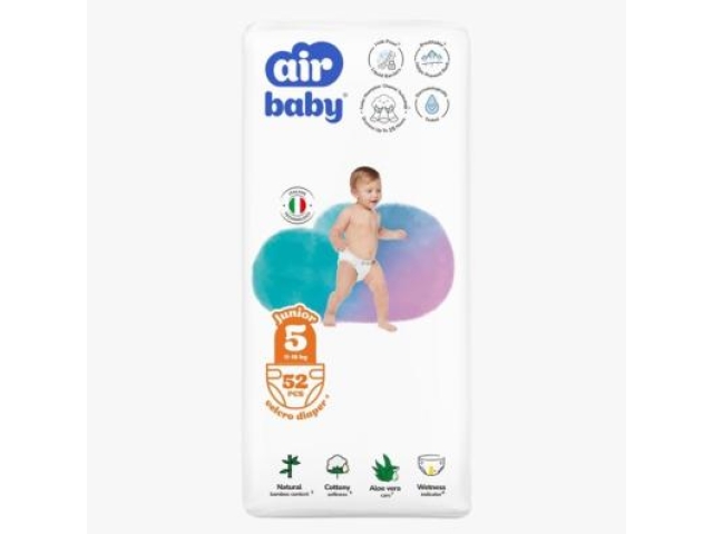Подгузники Air Baby Jumbo XL 11-18 кг. 52 шт.