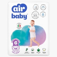 Подгузники Air Baby Jumbo XXL 15+ кг. 44 шт.