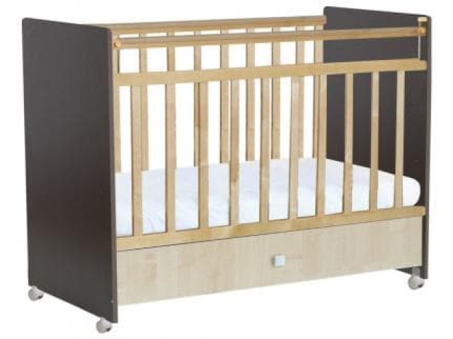 Кровать детская Фея "700", (венге-клён), состав - массив березы + ЛДСП 35990.0000 ТГ