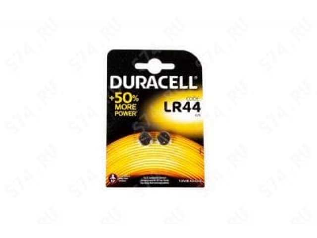 Duracell Батарейки DU Spec LR44 2BL UPGRADE