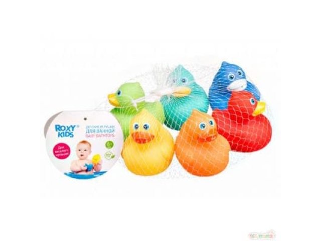 Набор игрушек для ванной "Уточки" roxy kids