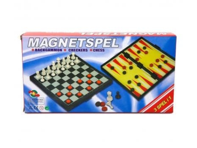 Набор шахмат детский на магнитах(маленький)