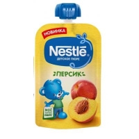 Nestle пюре персик 90гр