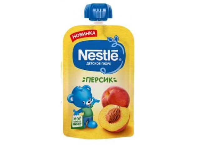 Nestle пюре персик 90гр