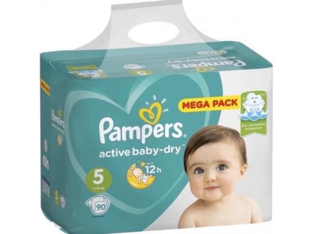 Подгузники Pampers Active Baby Dry 5 (11-16 кг.) 90 шт