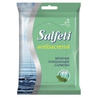Салфетки влажные SALFETI, 20шт/уп, антибактериальные