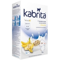 Kabrita каша 7 злаков на козьем молоке с бананом с 6месяцев 180г