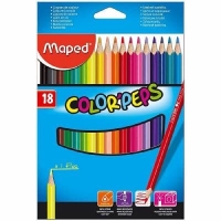 Цветные  карандаши 18 цветов "Maped"