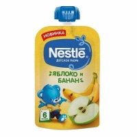 Nestle пюре яблоко-банан 90гр