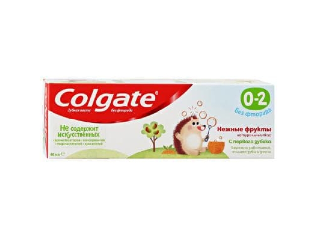 Colgate зубная паста детские "нежные фрукты" 50 мл