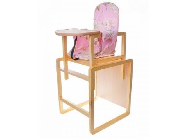 Стол-стул для кормления Вилт "Бутуз", (розовый)