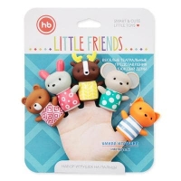 Happy Baby набор игрушек на пальцы little friends