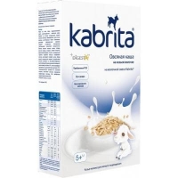 Kabrita овсяная каша на козьем молоке с  5 месяцев 180г