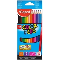 Цветные карандаши 12 цветов Maped