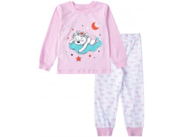 пижама для девочки N14K-3/6 розовый