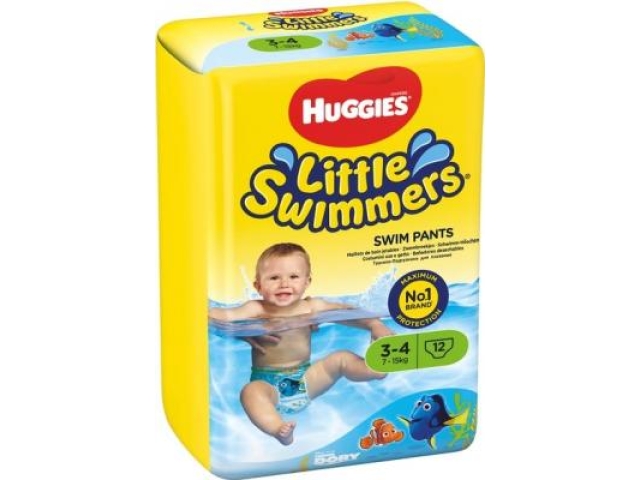 Трусики для плавания Huggies Little Swimmers 3-4 7 -15кг 12шт