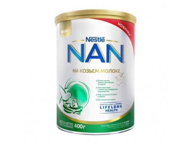 NAN 1 на козьем молоке 400г (0-12 месяцев)